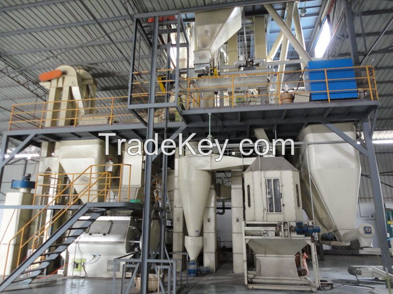 Animal feed pellet production line, feed pellet line, feed pellet making machine