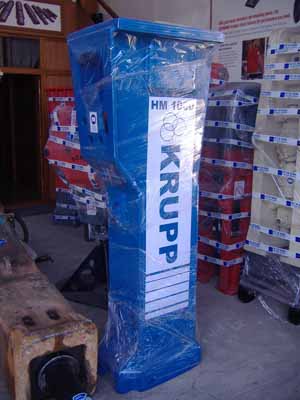 KRUPP HM 1000 (USED) HYDRAULIC BREAKERS