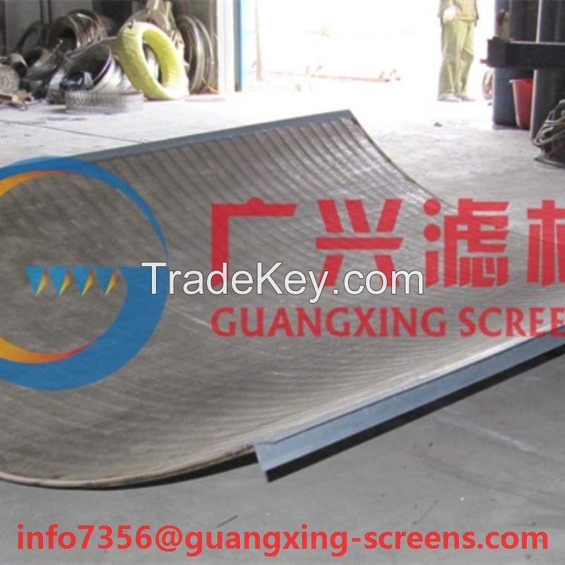 wedge wire sieve bend screens