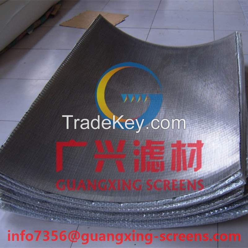 wedge wire sieve bend screens