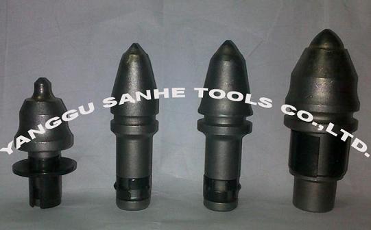 conical tools for foundation drilling