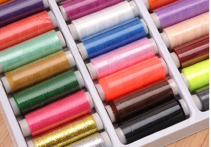 polyester hand sewing thread 