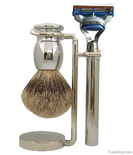 silvertip badger shaving set
