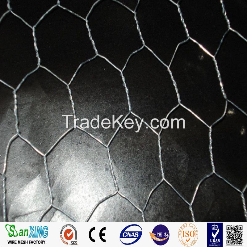 anping Manufacturer Galvanized/PVC coated Hexagonal Wire Mesh /Livestock Wire Netting