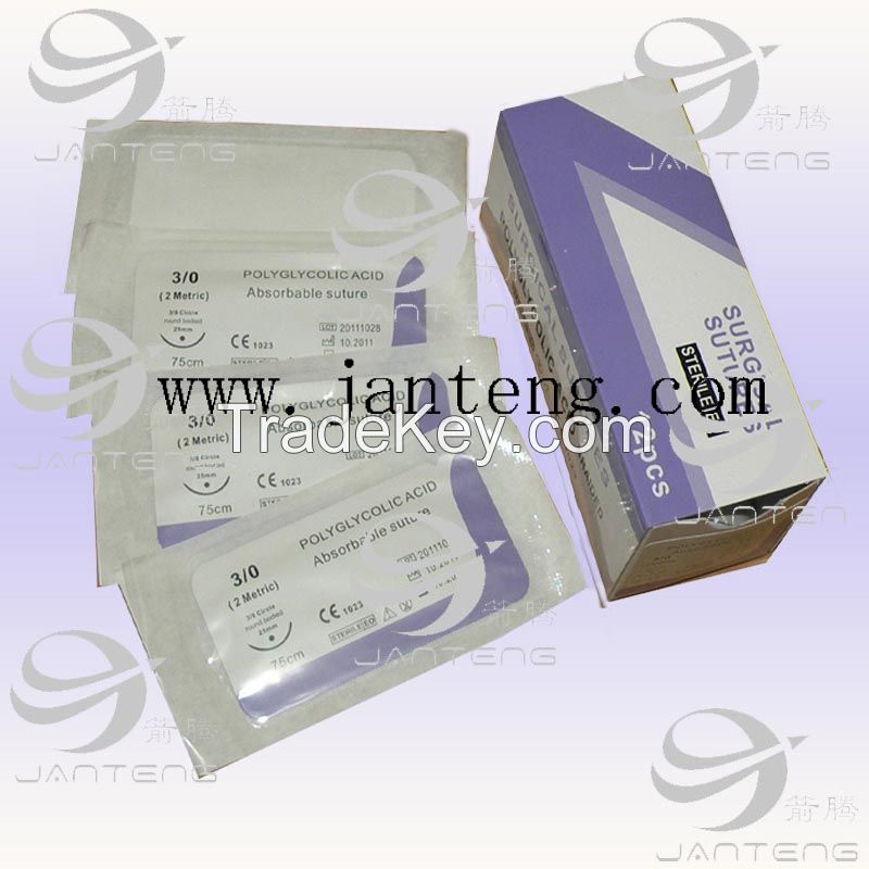 absorbable PGA sutures