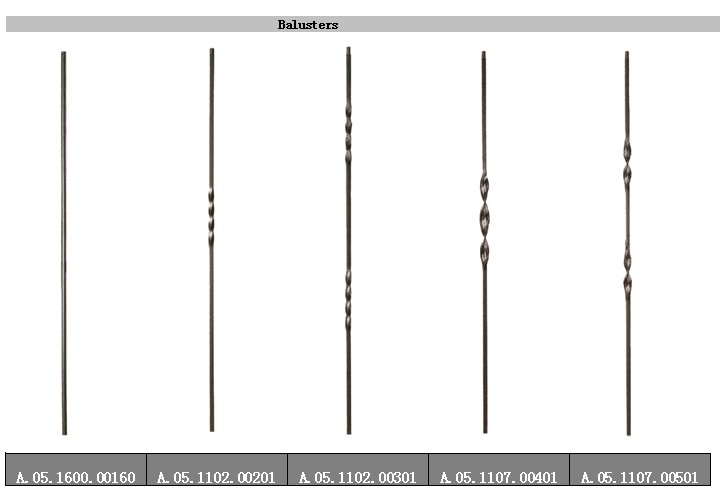 iron baluster