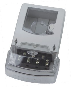 Single-phase electric meter case DDS-009-3