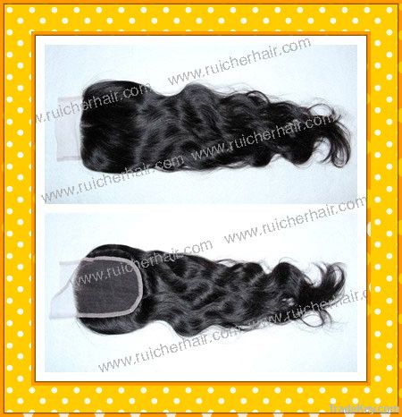 Human Hair Top Closures