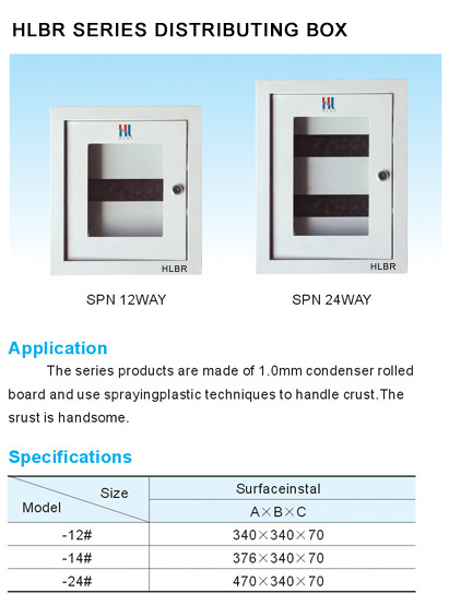 Hlbr Series Distribution Box