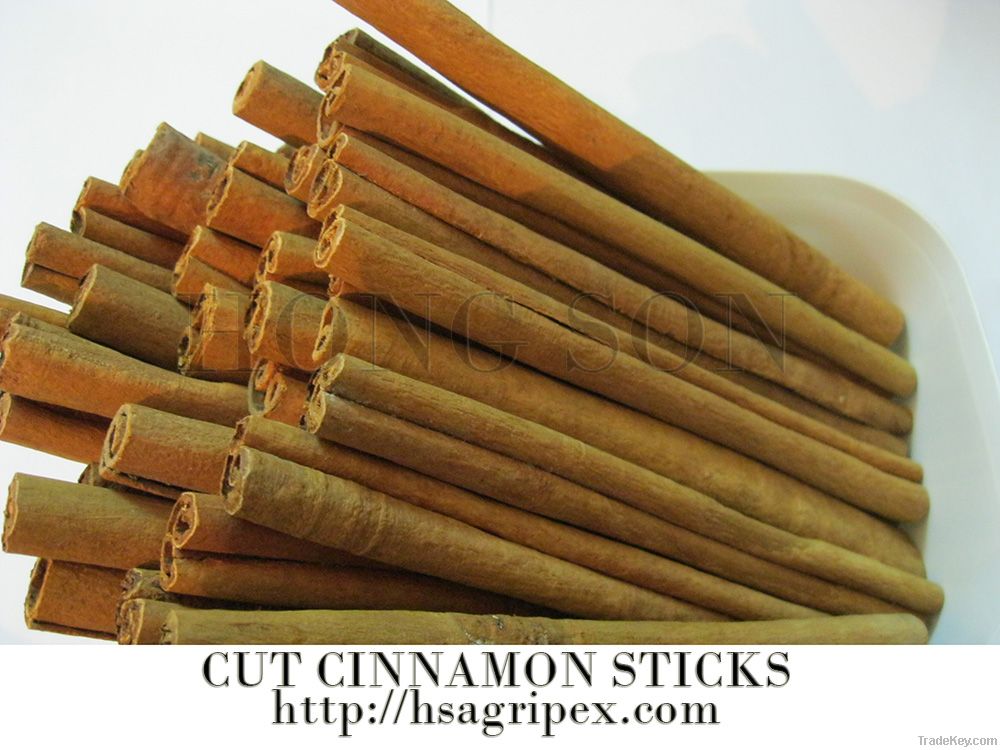 cinnamon sticks cut cinnamon