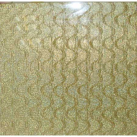 Patterned wired glass