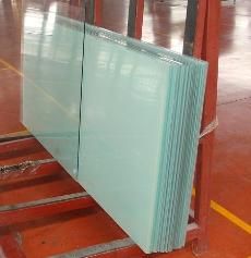 White Laminated glass