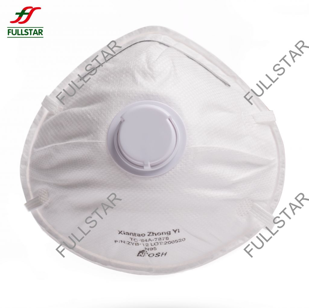 Niosh N95 Face Mask With Valve