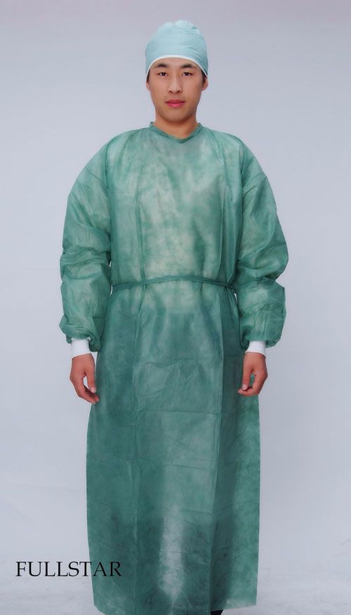 Disposable Non Woven Isolation Gown
