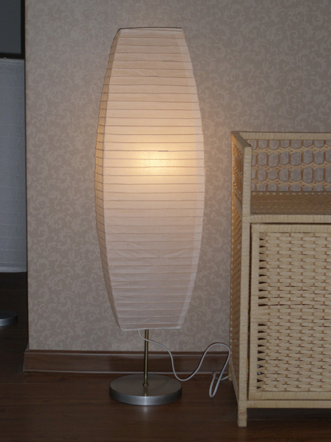 paper floor lamp