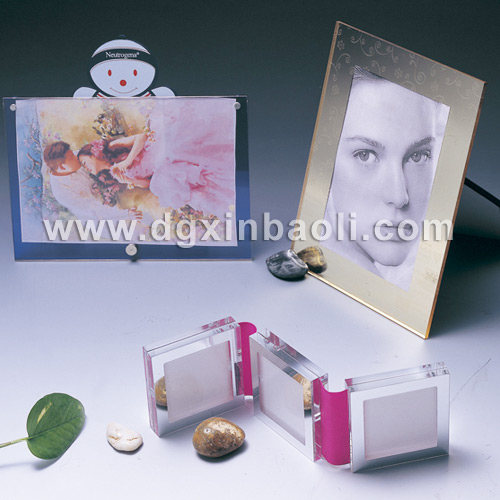 Acrylic photo frame