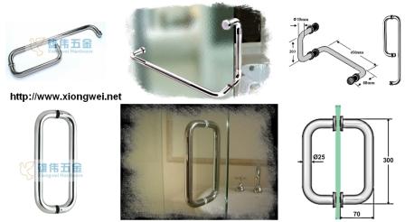 stainless steel door handle