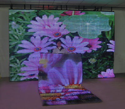 FLC-1600 Flexible or soft LED display screen