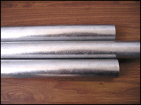 Galvanized steel pipe