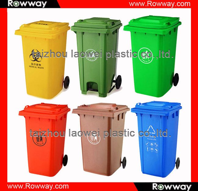 plastic waste bin