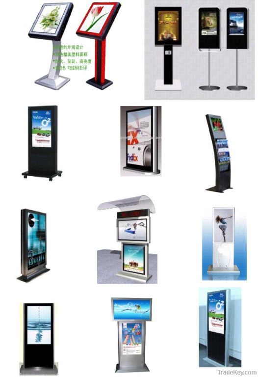 LCD Floor Standing Digital Poster