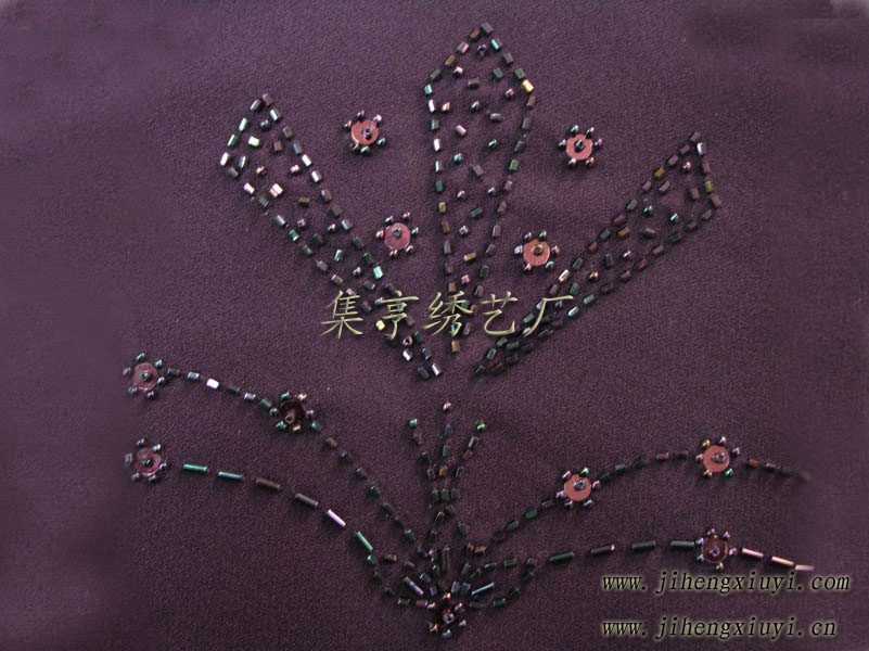 Bead embroidery