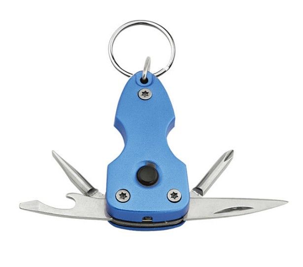 Multi tools keyring with LED light