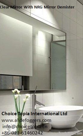 mirror electric heating foil with freestanding mirror