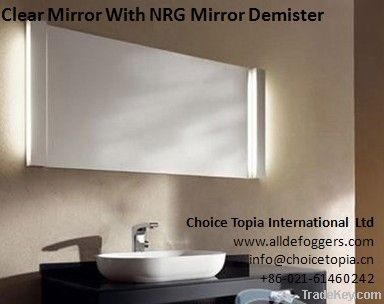 mirror  heating for stainless steel mirror