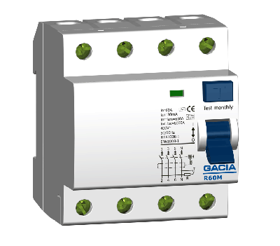 R60M/RCBO/Residual current circuit breaker