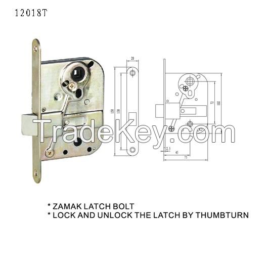 door lock body mortise lock