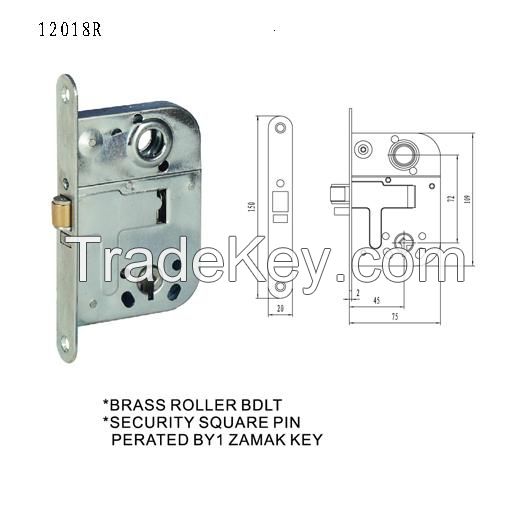 door lock body mortise lock