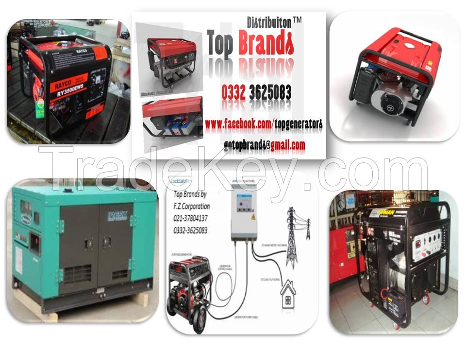 Diesel and Gasoline generators 1kva to 10000kva