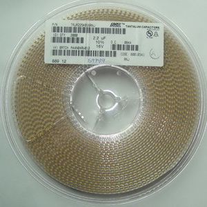 A size tantalum capacitor 2.2uf/16v