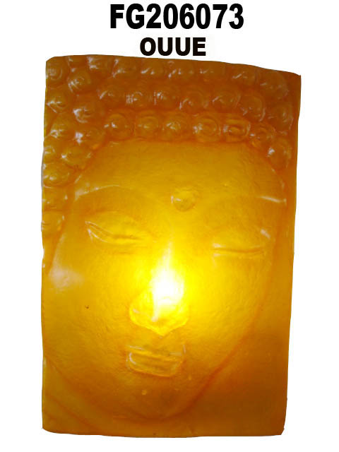 FIBERGLASS RECTANGULAR BUDDHA FACE