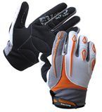 mechanic glove, palm synthatic leather swede,pu double gripy palm ,back 4ways 