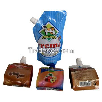 Stand Up Spout Pouch Liquid Bag 