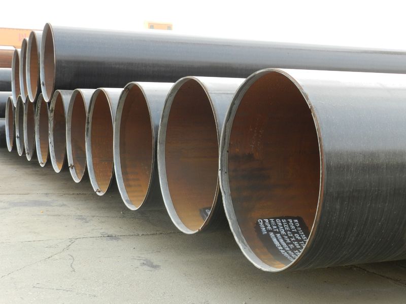 API PSL1 LSAW STEEL Pipes And Tubes X42, X52, X60