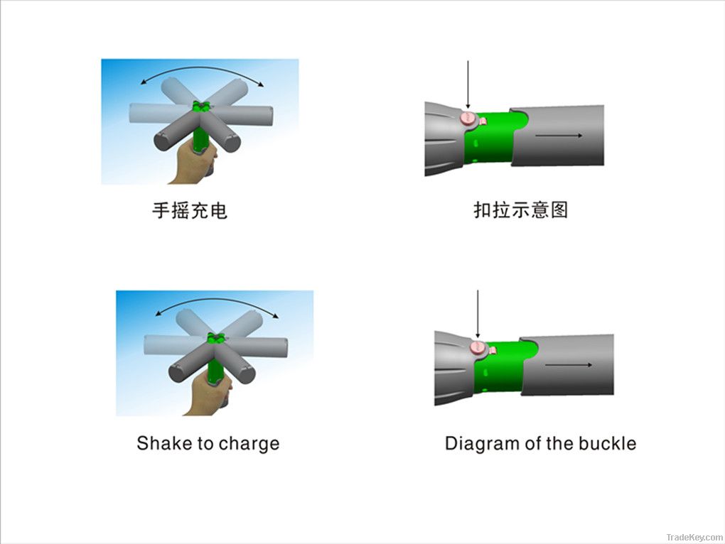 Dynamo Rechargeable Torch