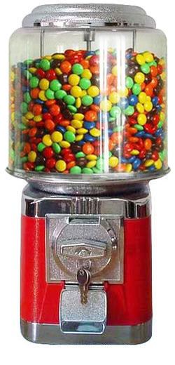 &acirc;AK201 Round Candy Vending Machine(gumball vending machine)