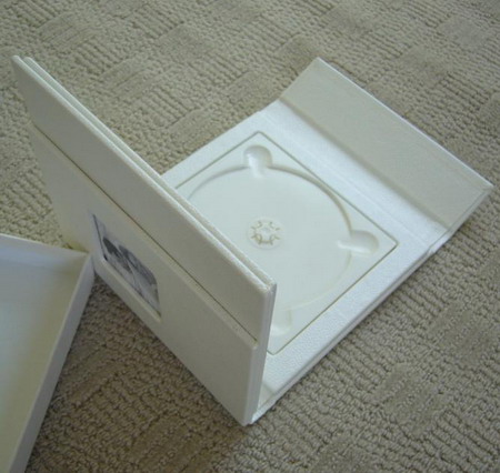 Wedding leather cd/dvd cases