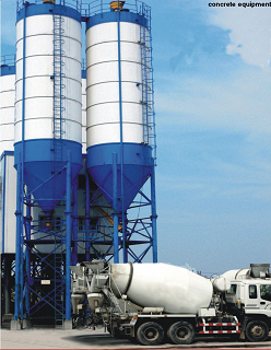 concrete mixer , concrete mixing plant , concrete truck