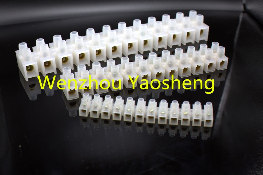 High quality PE H type terminal block terminal strips pvc connector