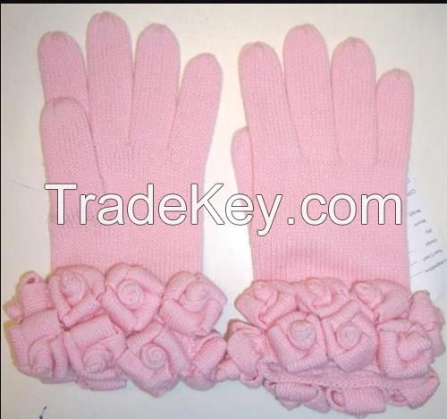 Ladies Knitted Gloves