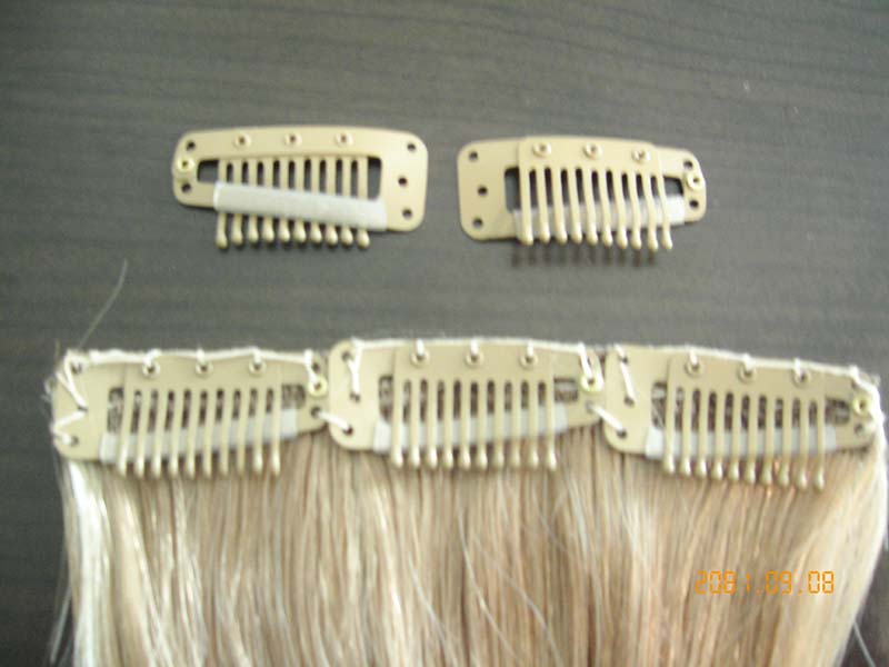 Human Hair Extension Clip