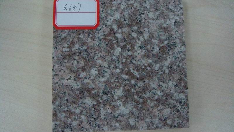 peach red granite G687