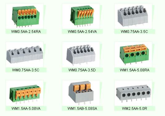 Screwless Terminal Blocks