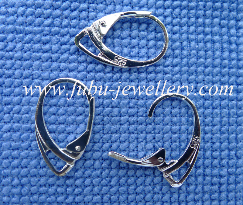 Newest Style 18mm Silver-plated Earring Hooks