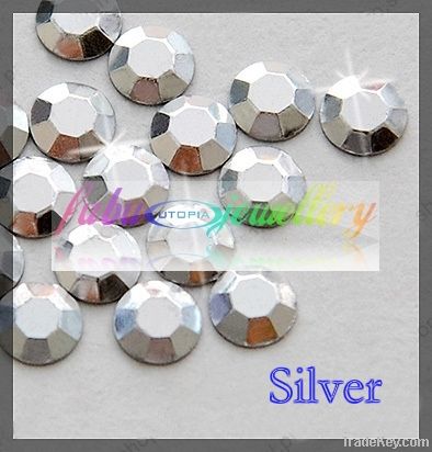 Silver Hot Fix Rhinestuds