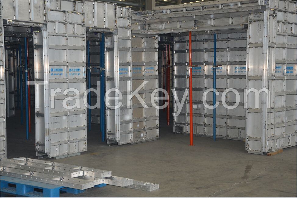 building formwork-aluminum formwork,easy to transport and tear down,clean